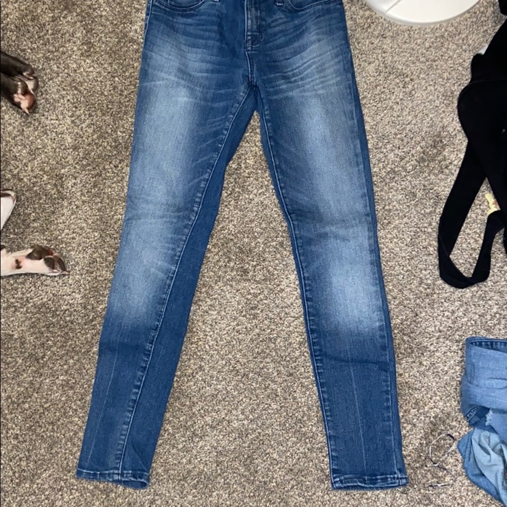 High Rise Skinny Jeans